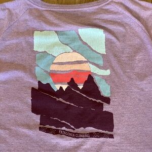 Patagonia Responsibili-Tee Climbing Graphic Shirt | Men’s L